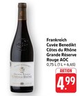 EDEKA - Côtes du Rhône Grande Réserve Rouge AOC Angebot im Prospekt Côtes du Rhône Grande Réserve Rouge AOC bei EDEKA im Prospekt "" für 4,99 €