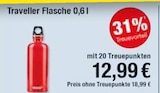 Traveller Flasche 0,6 l von Sigg im aktuellen EDEKA Prospekt für 12,99 €