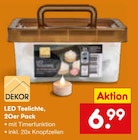 LED Teelichte Angebote von DEKOR bei Netto Marken-Discount Kaarst für 6,99 €