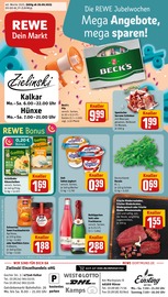 Aktueller REWE Discounter Prospekt in Kalkar und Umgebung, "Dein Markt" mit 34 Seiten, 29.09.2025 - 04.10.2025