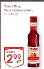 Sirup Angebote von Toschi bei GLOBUS Wolfenbüttel für 2,99 €
