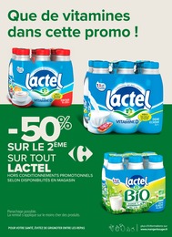 Offre Lait dans le catalogue Carrefour Proximité du moment à la page 6