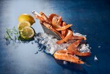 GAMBAS ENTIÈRES CUITES RÉFRIGÉRÉES - SANS MARQUE - Auchan Hypermarché à Vélizy-Villacoublay GAMBAS ENTIÈRES CUITES RÉFRIGÉRÉES - SANS MARQUE en promo chez Auchan Hypermarché Vélizy-Villacoublay à 8,79 €