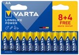 Lithium Knopfzellen CR2032 im Angebot bei REWE in Ettlingen Lithium Knopfzellen CR2032 Angebote von Varta bei REWE Ettlingen für 4,99 €