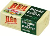 Beurre de Baratte Demi-Sel - RÉO en promo chez Intermarché Super Beurre de Baratte Demi-Sel - RÉO dans le catalogue Intermarché Super