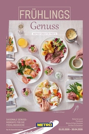 Aktueller METRO Supermarkt Prospekt in Birkweiler und Umgebung, "Saisonkatalog Frühling" mit 60 Seiten, 01.03.2026 - 30.04.2026