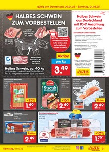 Schweinefleisch im Netto Marken-Discount Prospekt "Aktuelle Angebote" mit 56 Seiten (Rostock)