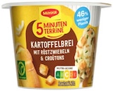 5 Minuten Terrine Kartoffelbrei mit Röstzwiebeln & Croutons im REWE Prospekt 5 Minuten Terrine Kartoffelbrei mit Röstzwiebeln & Croutons von Maggi im aktuellen REWE Prospekt für 0,99 €