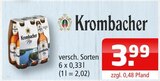 Aktuelle Krombacher Angebote bei Getränke Oase in Rheda-Wiedenbrück Aktuelles Pils Angebot bei Getränke Oase in Rheda-Wiedenbrück ab 3,99 €