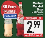 Sirup Holunderblüte im EDEKA Prospekt Sirup Holunderblüte von Mautner Markhof im aktuellen EDEKA Prospekt für 2,99 €