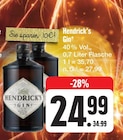 Gin Angebote von Hendrick's bei E center Bamberg für 24,99 €