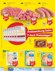 Fleisch im Netto Marken-Discount Prospekt "Aktuelle Angebote" mit 75 Seiten (Hildesheim)