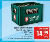 Aktuelles Spaten Oktoberfestbier Angebot bei Marktkauf in Bautzen ab 14,99 €