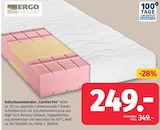 Kaltschaummatratze „Comfort Pro“ im Angebot bei Segmüller in Mannheim Kaltschaummatratze „Comfort Pro“ Angebote von ERGO DREAM bei Segmüller Mannheim für 249,00 €