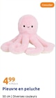 Pieuvre en peluche en promo chez Action Saint-Quentin à 4,99 €