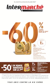 Promos Glace Caramel dans le catalogue "-60% DE REMISE IMMÉDIATE SUR LE 2ÈME" de Intermarché Express à la page 1 Promos Glace Caramel dans le catalogue "-60% DE REMISE IMMÉDIATE SUR LE 2ÈME" de Intermarché Express à la page 1