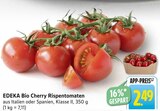 Bio Cherry Rispentomaten Angebote von EDEKA bei EDEKA St. Ingbert für 2,49 €