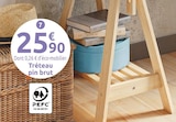 Mr.Bricolage Mendionde - Promo Tréteau pin brut Promo Tréteau pin brut à 25,90 € dans le catalogue Mr.Bricolage à Mendionde