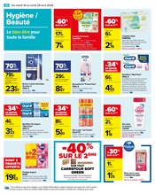 Promo Serviettes Hygiéniques dans le catalogue Carrefour du moment à la page 32