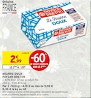 Le Beurre Doux - Paysan Breton en promo chez Intermarché Super Le Beurre Doux - Paysan Breton dans le catalogue Intermarché Super
