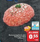 Bratwurstgehäck oder Thüringer Mett Angebote bei Marktkauf Hof für 0,55 €