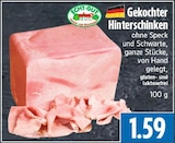 Gekochter Hinterschinken bei EDEKA im Lollar Prospekt für 1,59 €