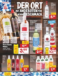 Netto Marken-Discount Bacardi Rum im Prospekt 