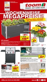 Aktueller toom Baumarkt Prospekt mit Gasgrill, "Respekt, wer's selber macht.", Seite 1