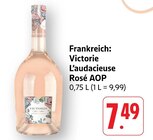 Victorie L’audacieuse Rosé AOP bei EDEKA im Prospekt "" für 7,49 €