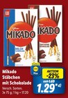 Stäbchen mit Schokolade von Mikado im aktuellen Lidl Prospekt