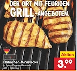 Aktuelle Grillfleisch Angebote bei Netto Marken-Discount in Kiel Aktuelles Hähnchen-Ministeaks Angebot bei Netto Marken-Discount in Kiel ab 3,99 €