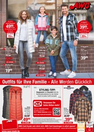 AWG Prospekt für Guben mit 12 Seiten AWG Prospekt für Guben: Outfits für Ihre Familie, 12 Seiten, 17.09.2022 - 01.10.2022