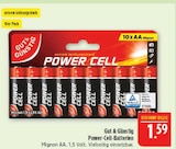 Power-Cell-Batterien im Angebot bei Marktkauf in Altenburg Power-Cell-Batterien Angebote von Gut & Günstig bei Marktkauf Altenburg für 1,59 €