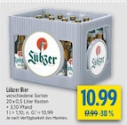 diska - Lübzer bier Angebot im Prospekt Lübzer bier bei diska im Prospekt "" für 10,99 €