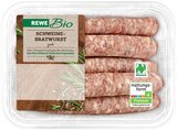 Schweine-Bratwurst Angebote von REWE Bio bei REWE Kaufbeuren für 5,49 €