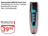 Bartschneider MB4700 Touch Tech im Angebot bei GLOBUS in Homburg Bartschneider MB4700 Touch Tech Angebote von Remington bei GLOBUS Homburg für 39,99 €