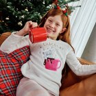 Ensemble pyjama 2 pièces effet polaire blanc fille à 19,99 € dans le catalogue La Halle