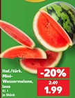 Mini-Wassermelone für 1,99 € bei Kaufland im Angebot Mini-Wassermelone im aktuellen Kaufland Prospekt