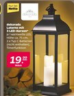Laterne mit 3 LED-Kerzen im Netto mit dem Scottie Prospekt Laterne mit 3 LED-Kerzen von dekorado im aktuellen Netto mit dem Scottie Prospekt für 19,99 €