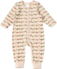 Schlafanzug mit Fahrzeug-Muster, beige, Gr. 74/80 von ALANA im aktuellen dm-drogerie markt Prospekt für 11,90 €