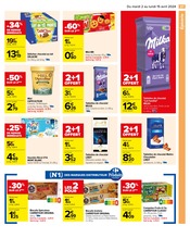 Promo Milka dans le catalogue Carrefour du moment à la page 31