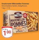 Mikrowellen-Pommes Angebote von Snackmaster bei GLOBUS Willich für 1,00 €