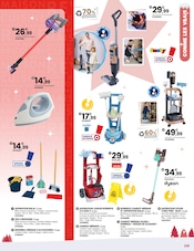 Promos Aspirateur Balai dans le catalogue "C'est parti pour la magie de Noël !" de JouéClub Aspirateur Balai en promo dans le catalogue JouéClub à la page 197