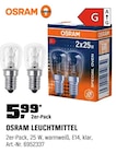 LEUCHTMITTEL Angebote von OSRAM bei OBI Bayreuth für 5,99 €