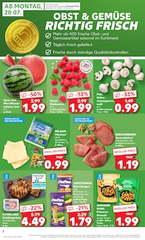 Kaufland Prospekt der Woche "Hier bin ich richtig" Seite 2, 20.07.2026 bis 22.07.2026 für Freising Aktueller Kaufland Prospekt "Hier bin ich richtig" Seite 2 von 65 Seiten für Freising
