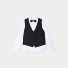 Ensemble 3 pièces chemise veste noeud noir garçon à 22,99 € dans le catalogue La Halle