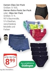 Damen-Slips 3er-Pack im Angebot bei GLOBUS in Neustadt Damen-Slips 3er-Pack Angebote bei GLOBUS Neustadt für 8,99 €