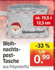 Weihnachtspost-Tasche im Angebot bei Zimmermann in Hannover Weihnachtspost-Tasche Angebote bei Zimmermann Hannover für 0,99 €