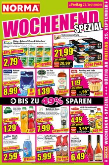 Volvic im aktuellen Norma Prospekt (Schonungen) Volvic im Norma Prospekt "Mehr fĂĽrs Geld" mit 28 Seiten (Schonungen)