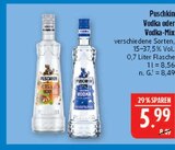 Vodka im Angebot bei Marktkauf in Bautzen Vodka Angebote von Puschkin bei Marktkauf Bautzen für 5,99 €
